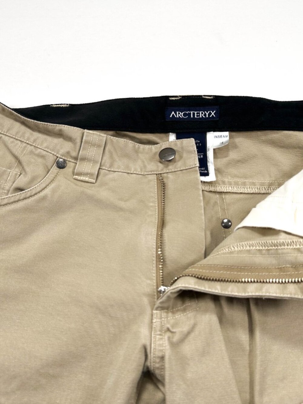 Arcteryx 30x32 Men's Bastion Pants Tan Chino Pants View 3